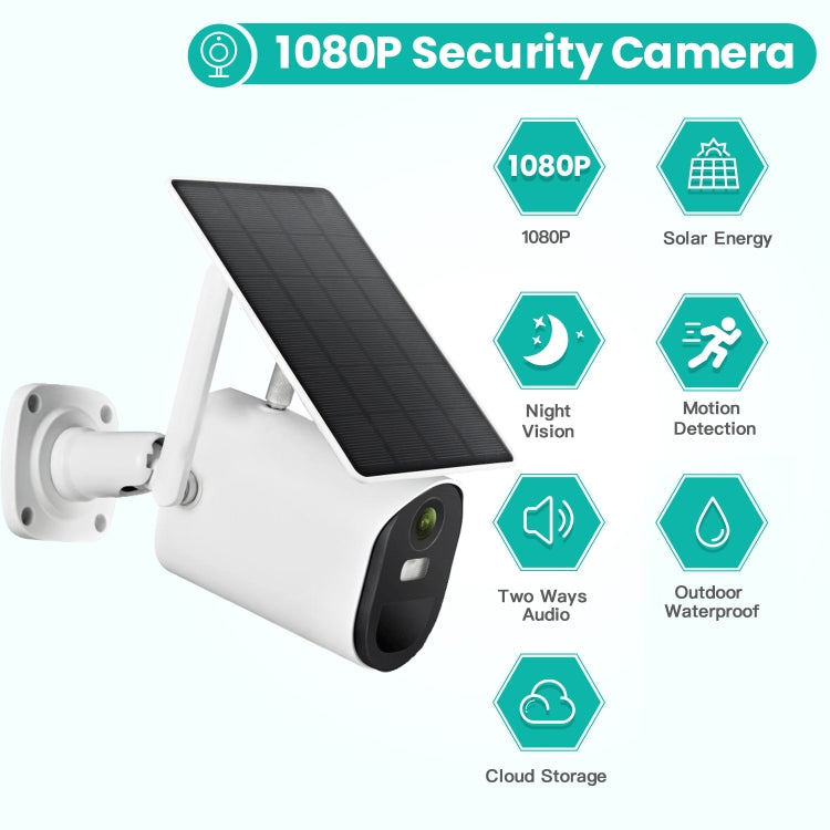 T20 1080P Full HD 4G (EU Version) Solar Powered Camera, Support PIR Human Body Infrared Sensor, Night Vision, Two Way Audio, TF Card, 4G (EU Version) T20 1080P Full HD 4G (EU Version) Solar Powered Camera, Support PIR Human Body Infrared Sensor, Night Vision, Two Way Audio, TF Card, 4G (EU Version)